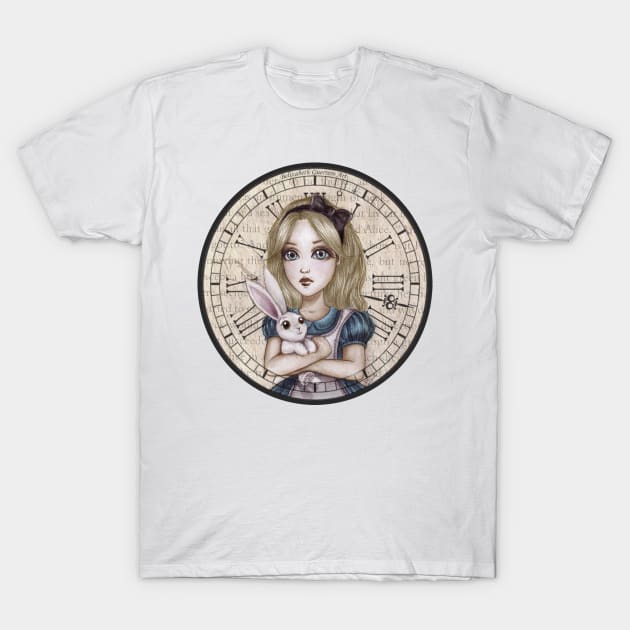 Alice in Wonderland T-Shirt by belizabethg